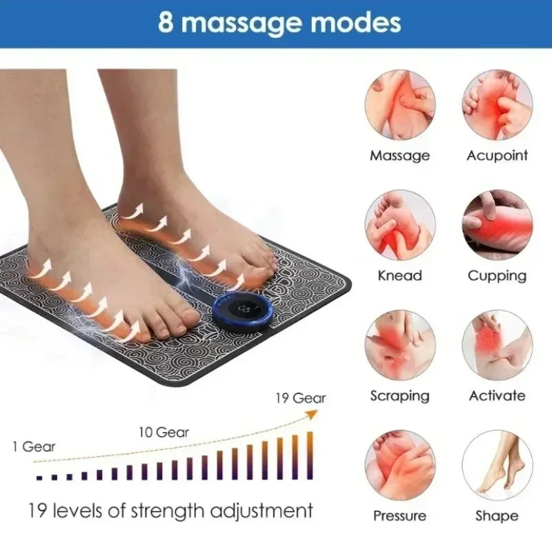 Electric Foot Massager Pad