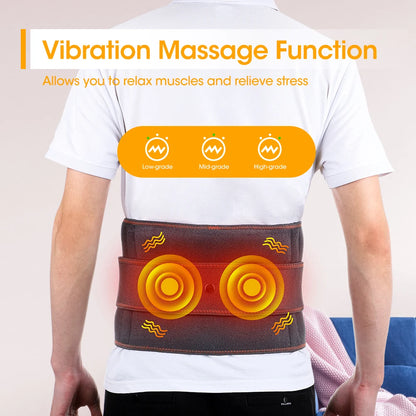 Electric Heating Waist Massager Belt