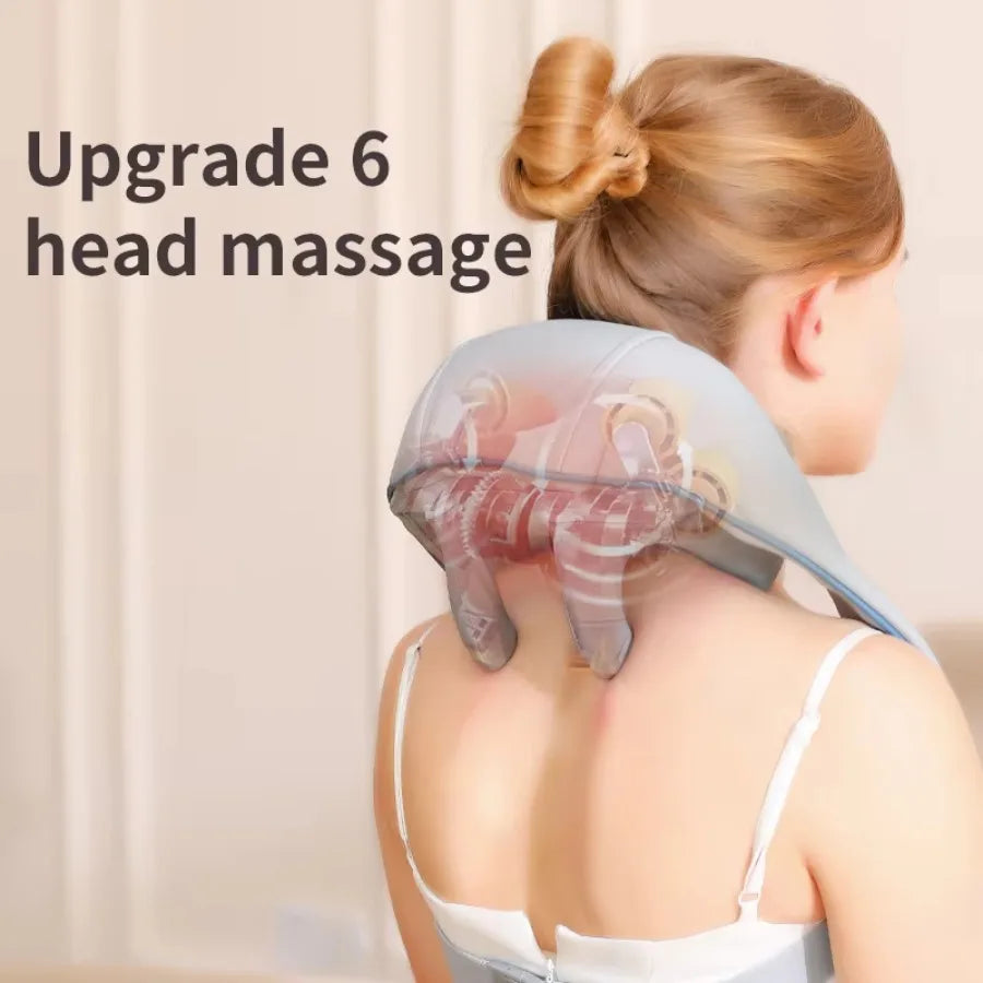 Wireless Neck And Shoulder Kneading Massager