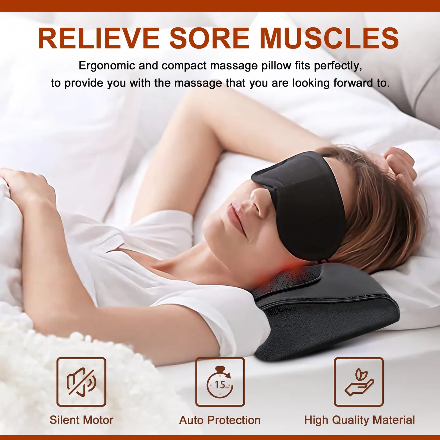 Electric Acupressure Massage Pillow