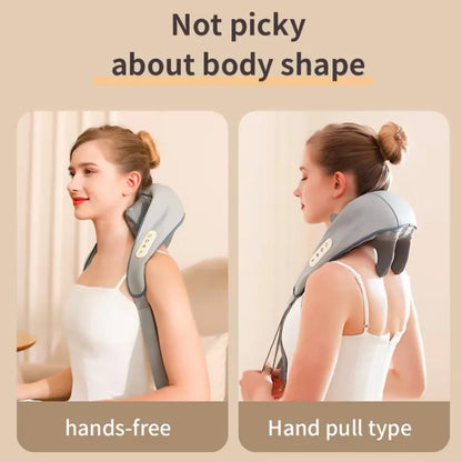 Wireless Neck And Shoulder Kneading Massager