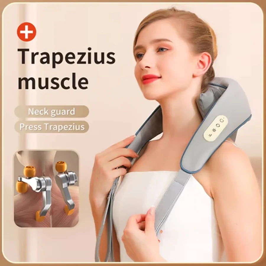 Wireless Neck And Shoulder Kneading Massager