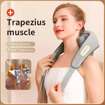 Wireless Neck And Shoulder Kneading Massager