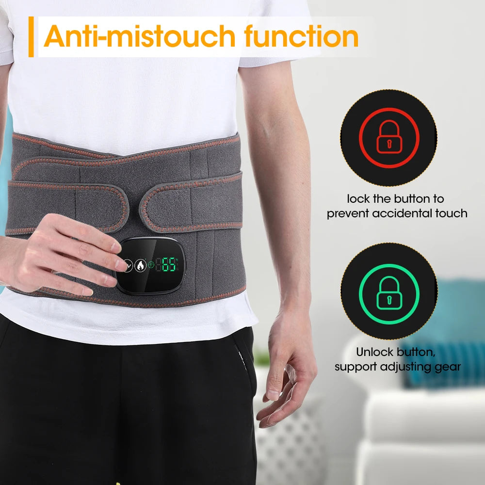 Electric Heating Waist Massager Belt