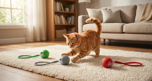 Interactive Smart Cat Toy Ball
